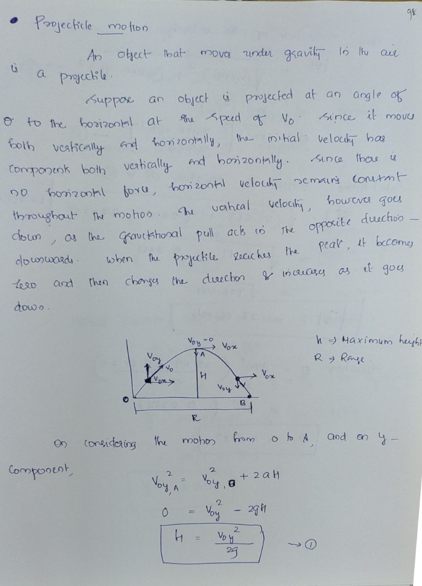 Physics homework question answer, step 1, image 1