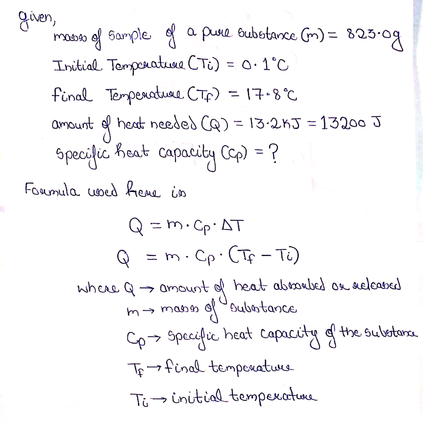 Chemistry homework question answer, step 1, image 1