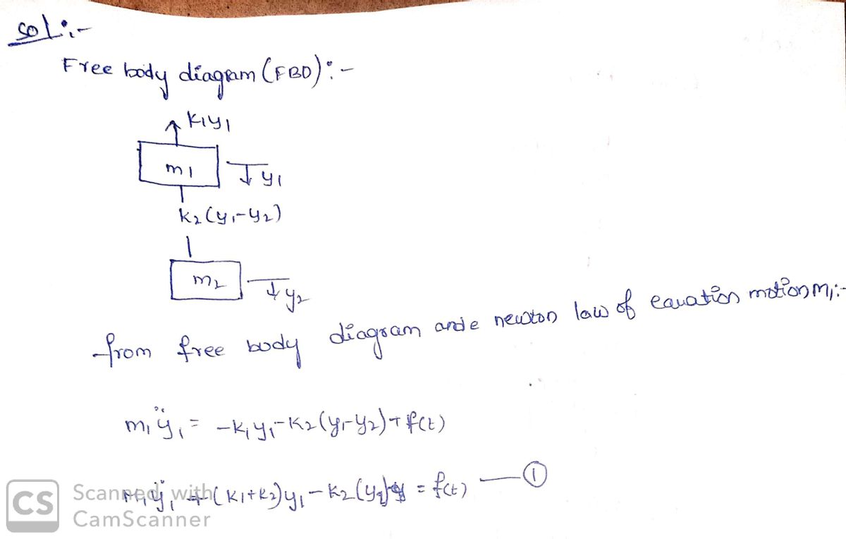 Mechanical Engineering homework question answer, step 1, image 1