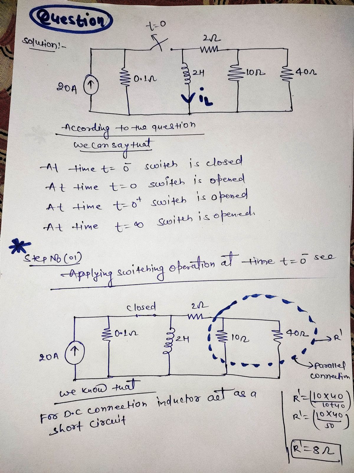 Electrical Engineering homework question answer, step 1, image 1