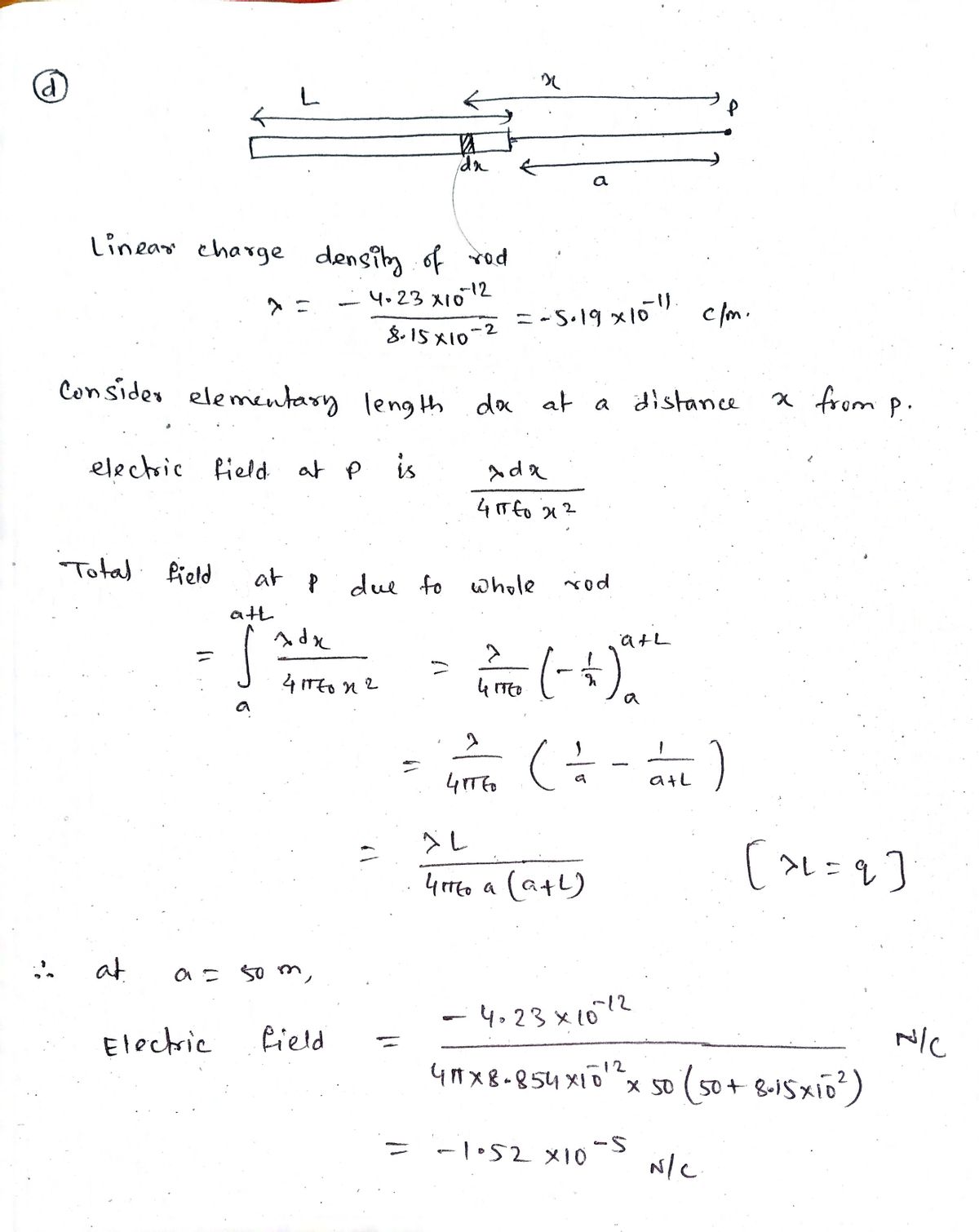 Physics homework question answer, step 1, image 1