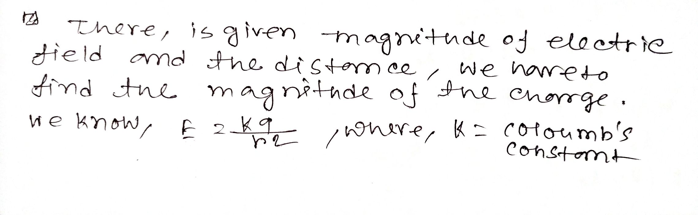 Physics homework question answer, step 1, image 1