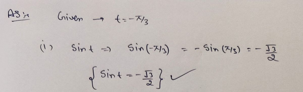 Trigonometry homework question answer, step 1, image 1