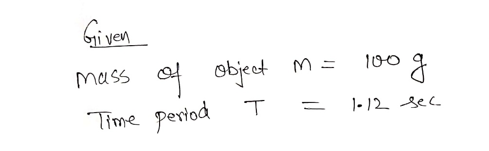 Physics homework question answer, step 1, image 1