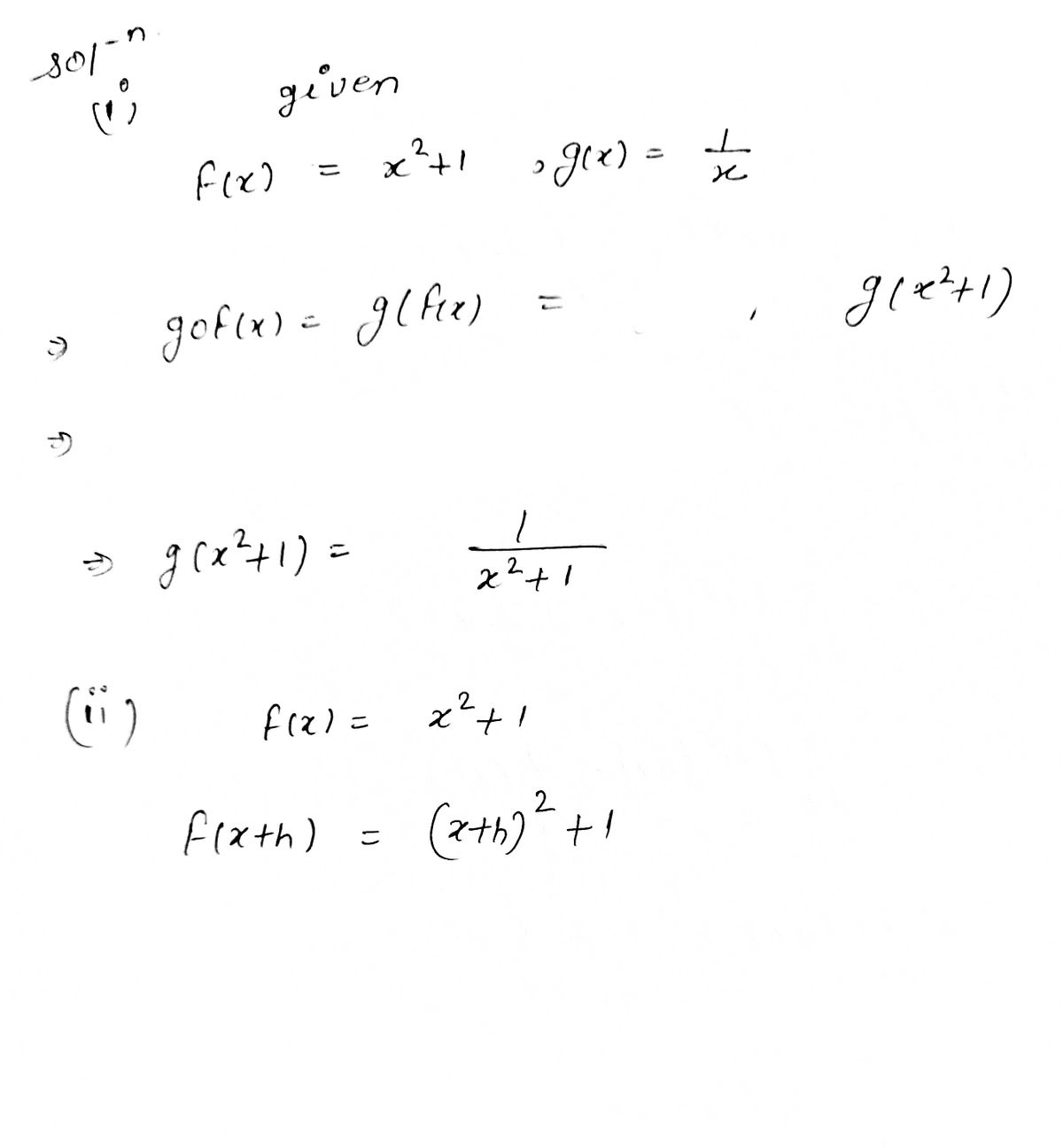 Calculus homework question answer, step 1, image 1