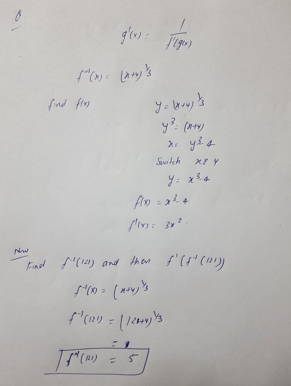 Calculus homework question answer, step 1, image 1