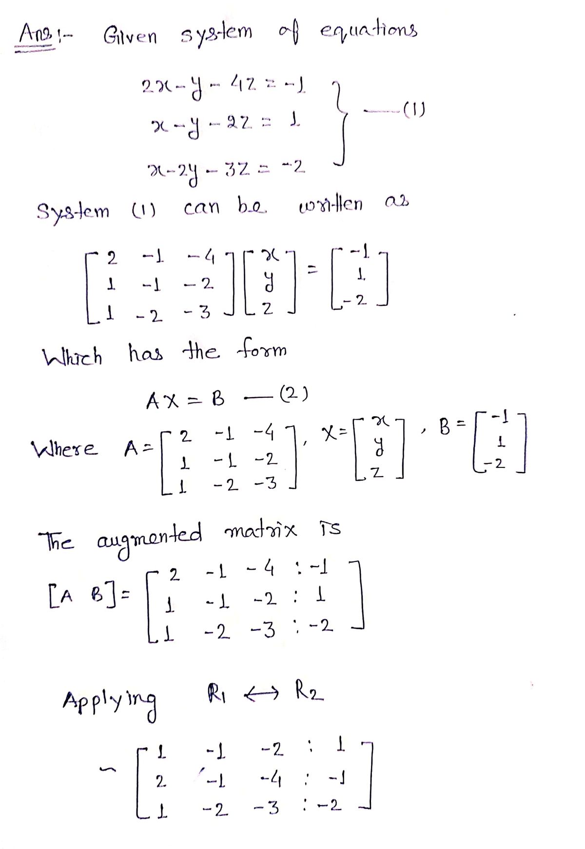 Advanced Math homework question answer, step 1, image 1