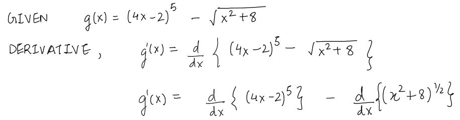 Calculus homework question answer, step 1, image 1