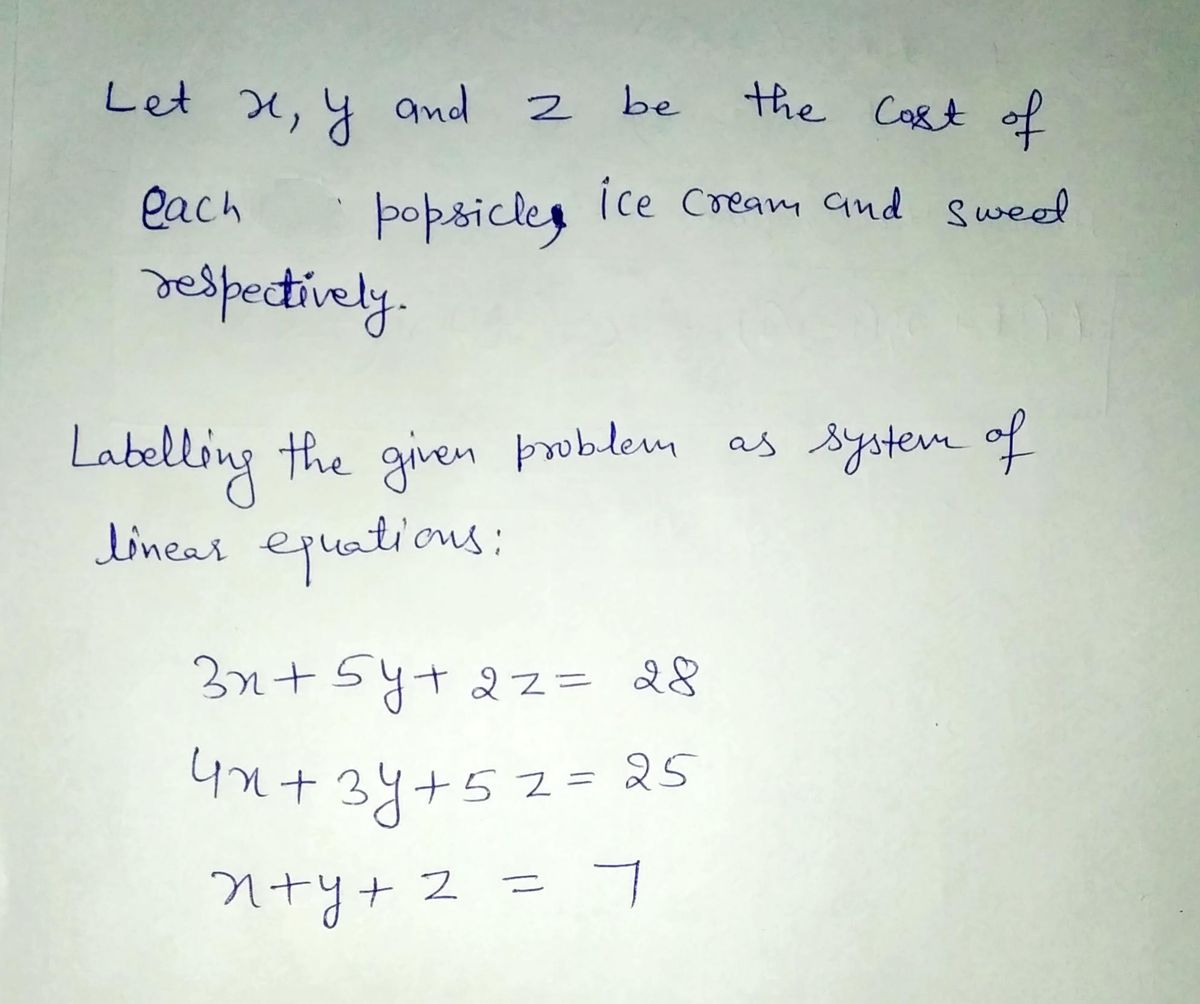 Algebra homework question answer, step 1, image 1