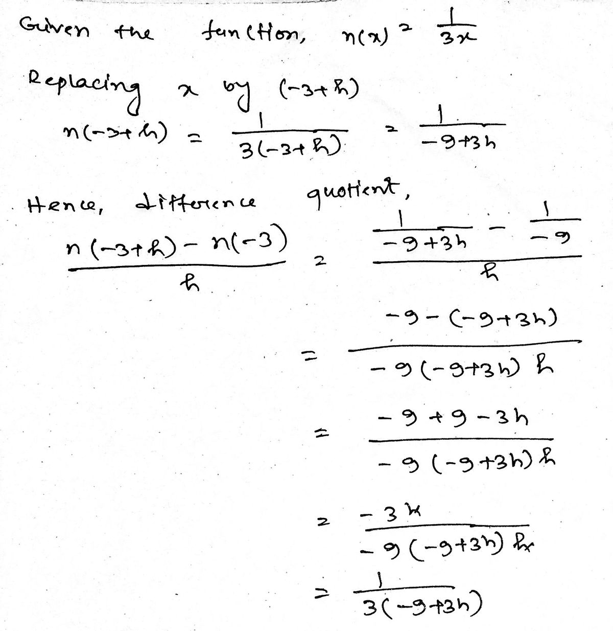 Algebra homework question answer, step 1, image 1