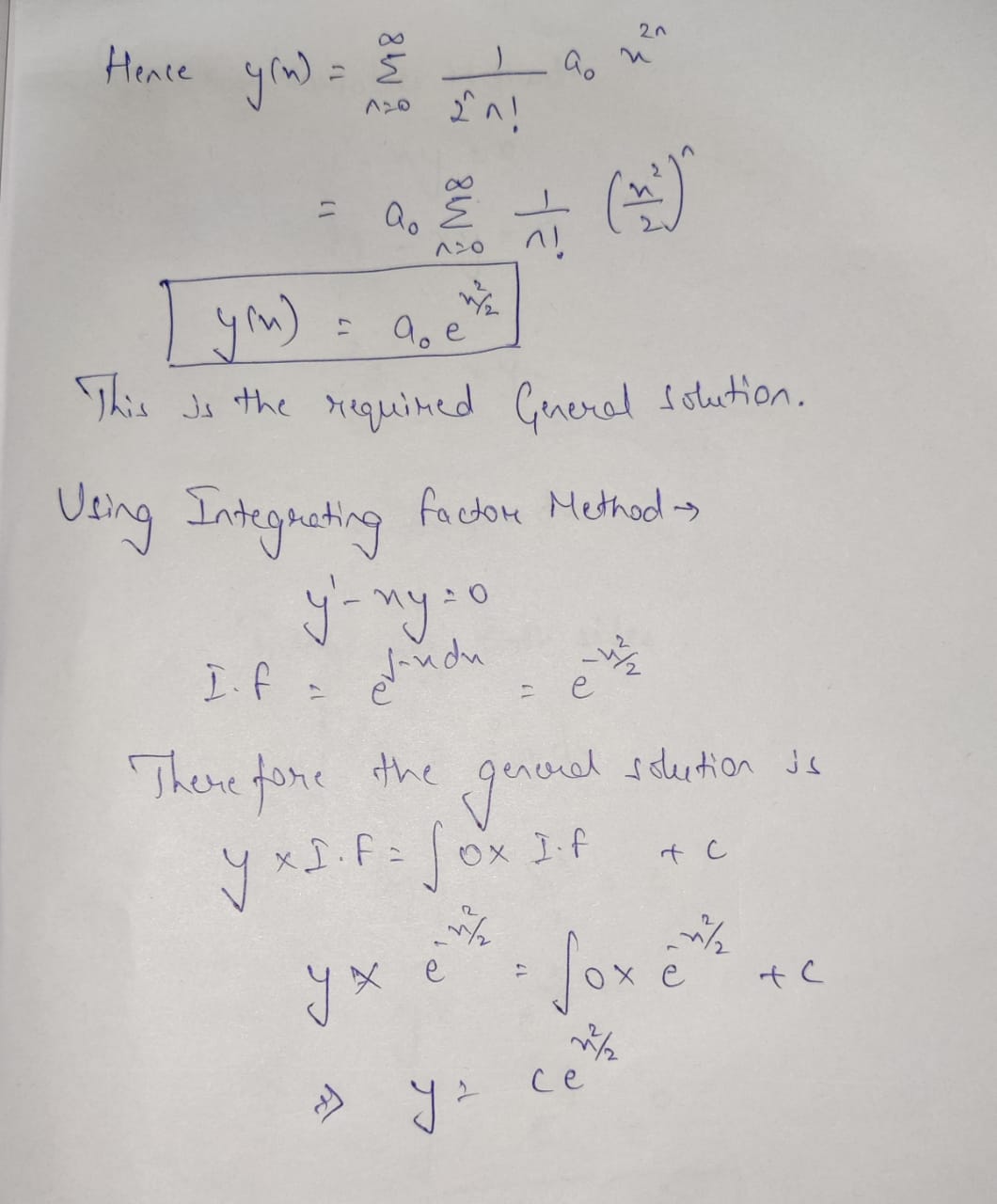 Advanced Math homework question answer, step 2, image 1