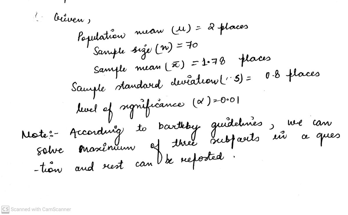 Statistics homework question answer, step 1, image 1