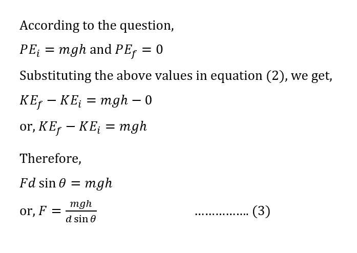 Physics homework question answer, step 2, image 1