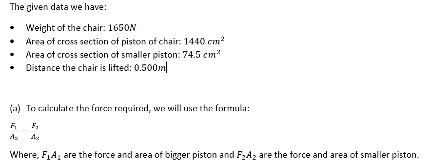 Physics homework question answer, step 1, image 1