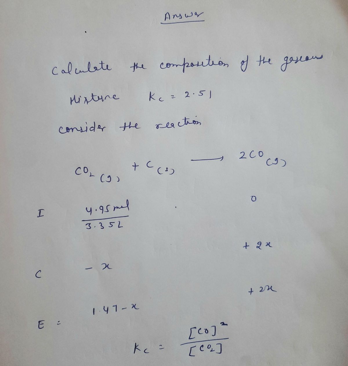 Chemistry homework question answer, step 1, image 1