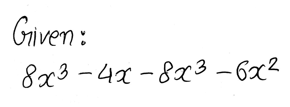 Algebra homework question answer, step 1, image 1