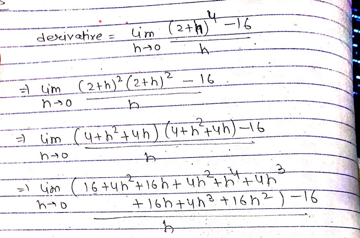 Calculus homework question answer, step 1, image 1