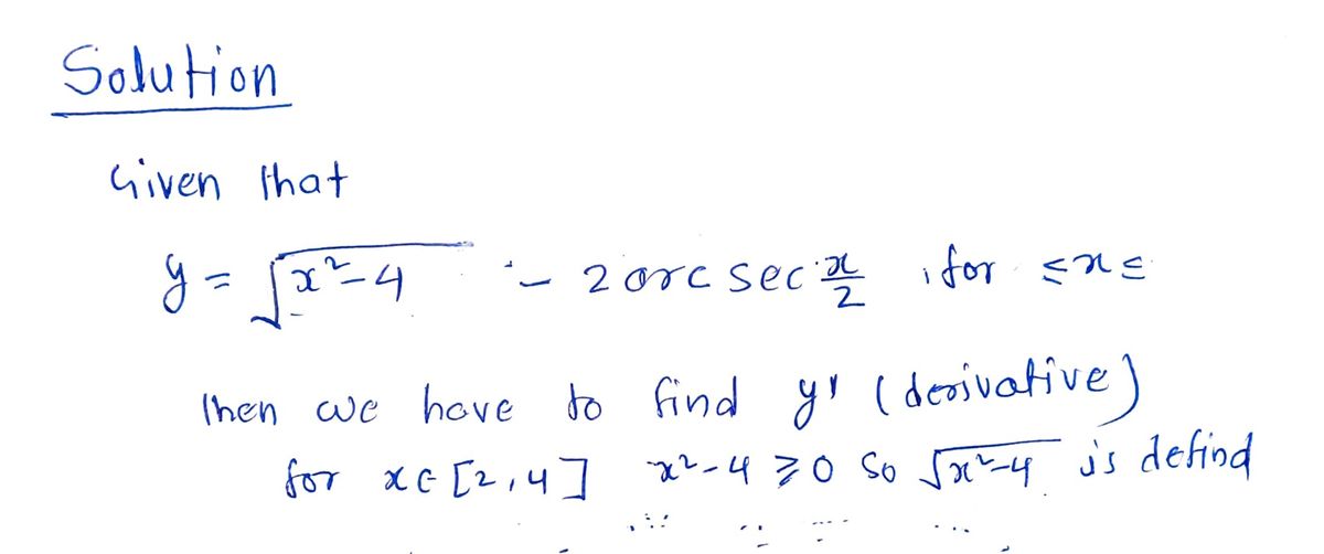 Calculus homework question answer, step 1, image 1