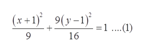 (x+1)° 9(y-1)
=1..(1)
16

