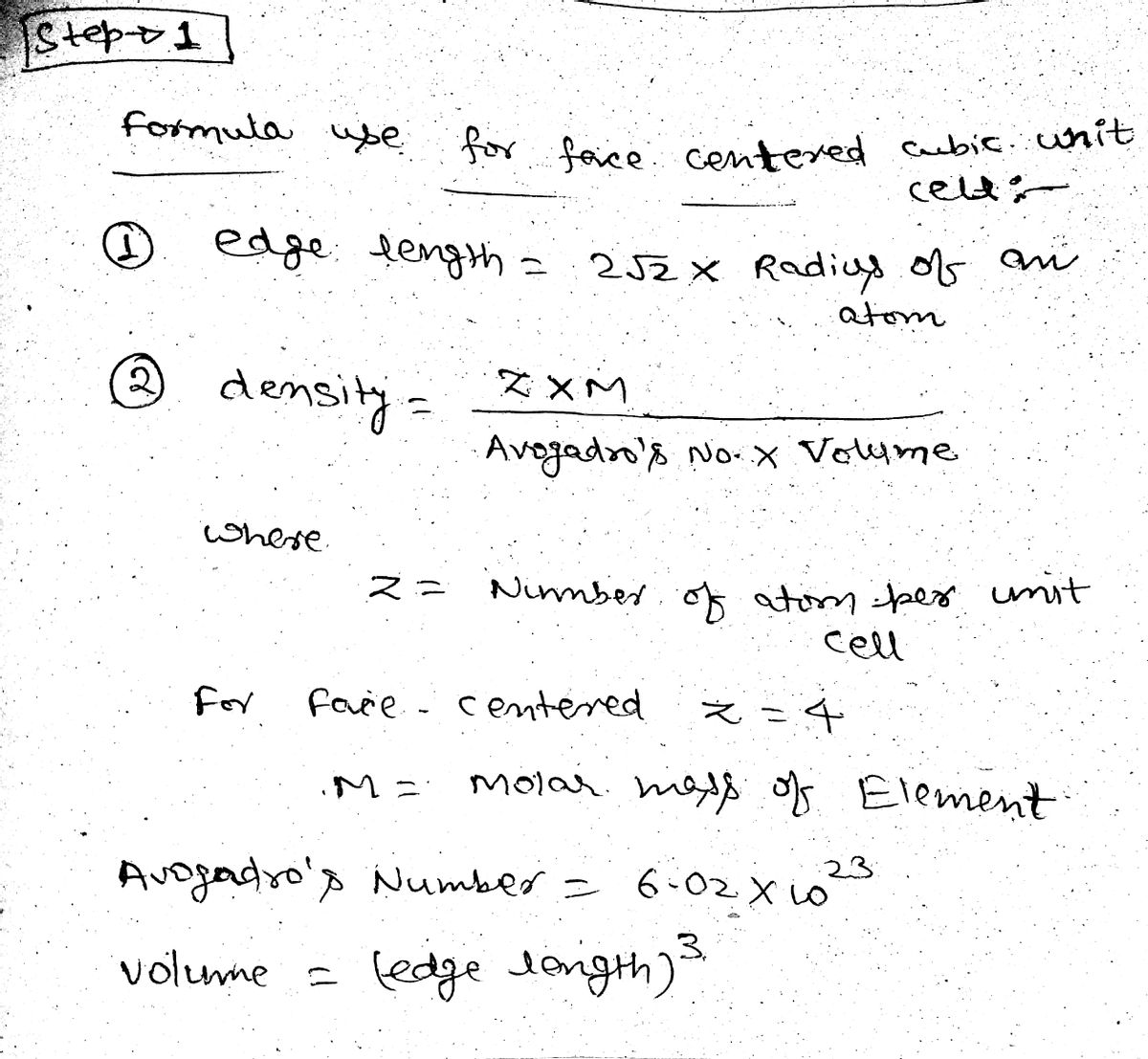 Chemistry homework question answer, step 1, image 1