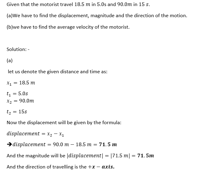 Physics homework question answer, step 1, image 1