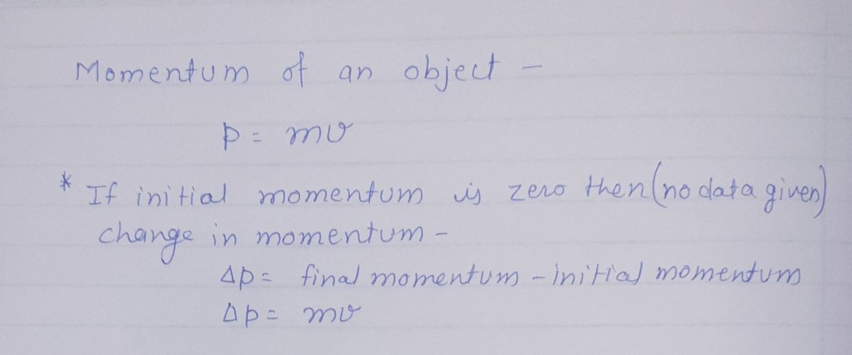 Physics homework question answer, step 1, image 1