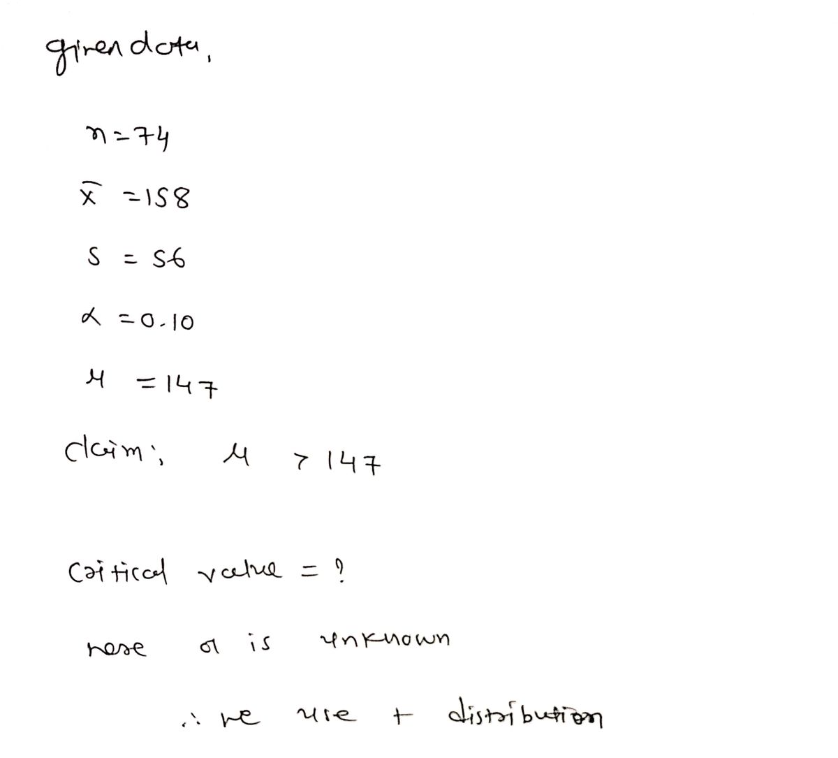 Statistics homework question answer, step 1, image 1