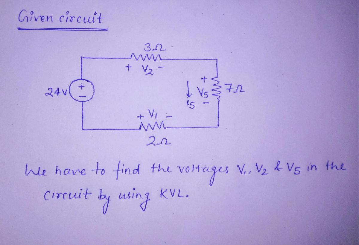 Electrical Engineering homework question answer, step 1, image 1