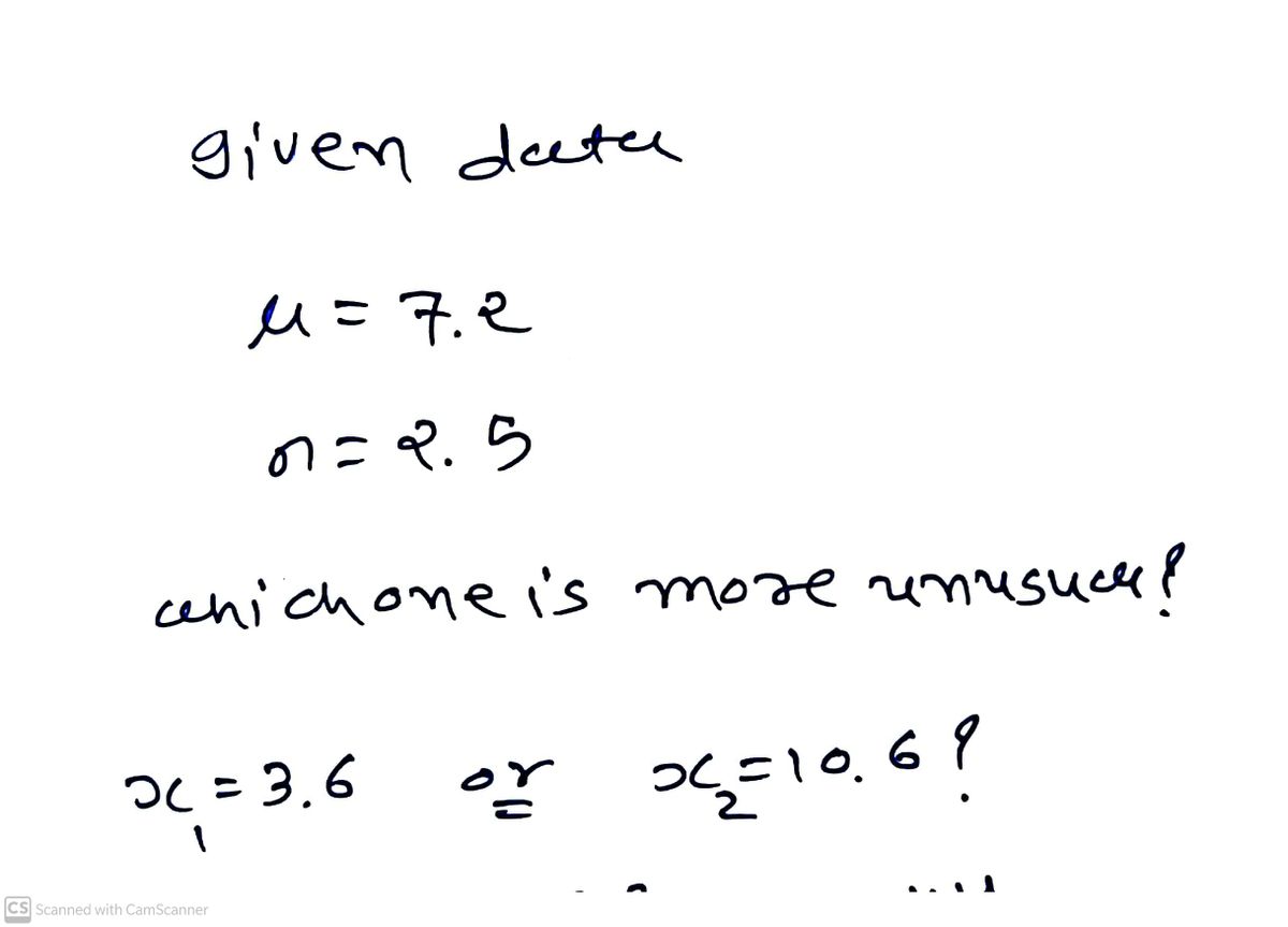 Statistics homework question answer, step 1, image 1