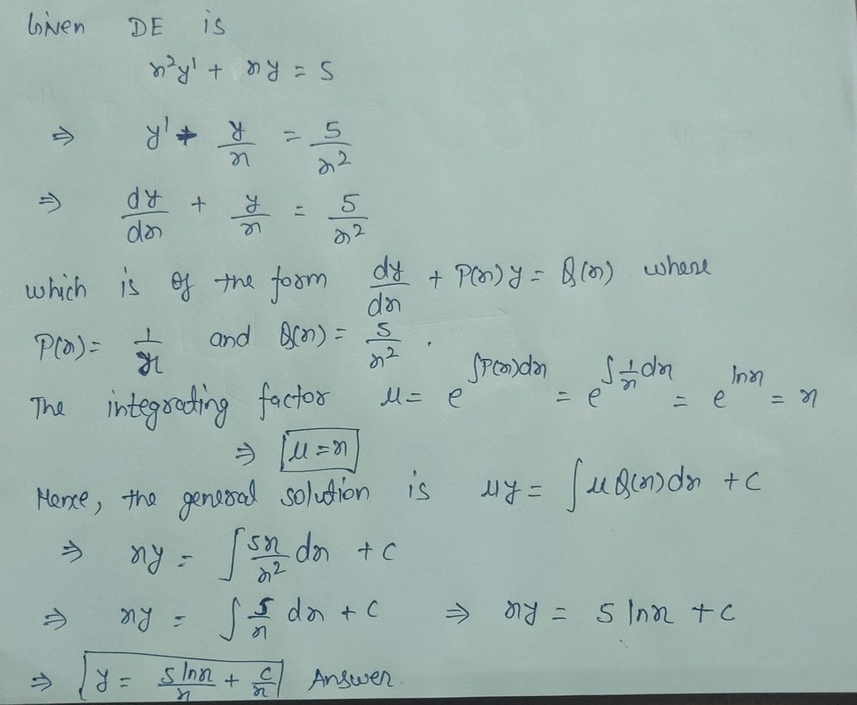 Advanced Math homework question answer, step 1, image 1