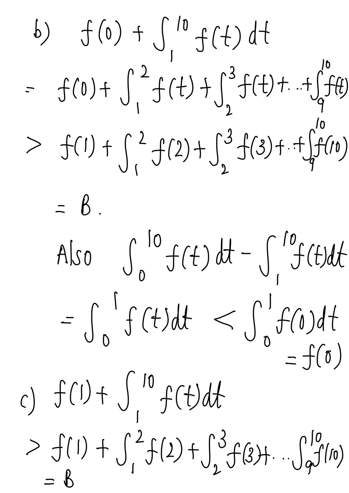 Calculus homework question answer, step 2, image 1