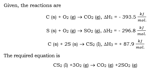 Answered Using Hess law calculate the enthalpy bartleby