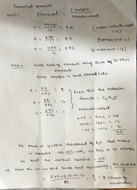 Chemistry homework question answer, step 1, image 1