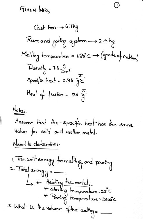 Mechanical Engineering homework question answer, step 1, image 1