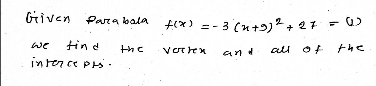 Algebra homework question answer, step 1, image 1