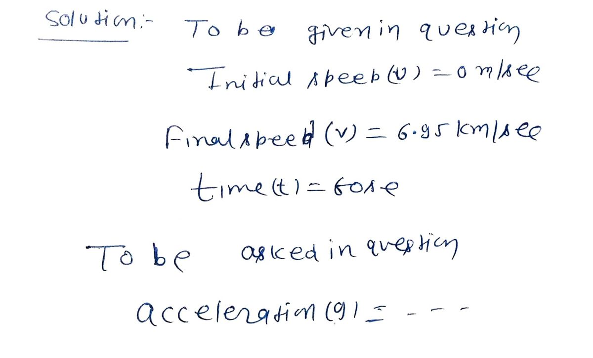 Physics homework question answer, step 1, image 1