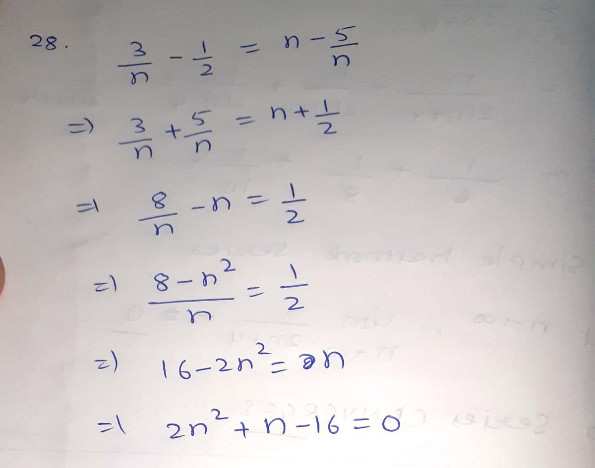 Algebra homework question answer, step 1, image 1