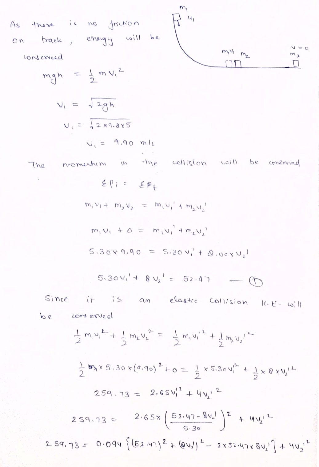 Advanced Physics homework question answer, step 1, image 1