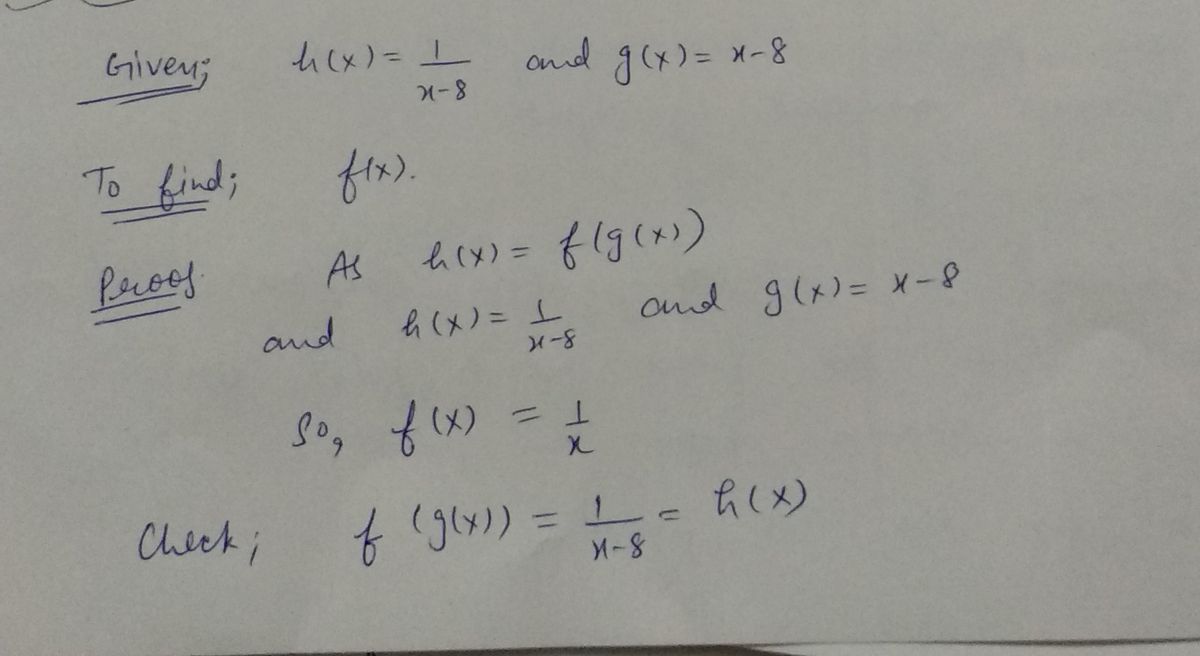 Algebra homework question answer, step 1, image 1