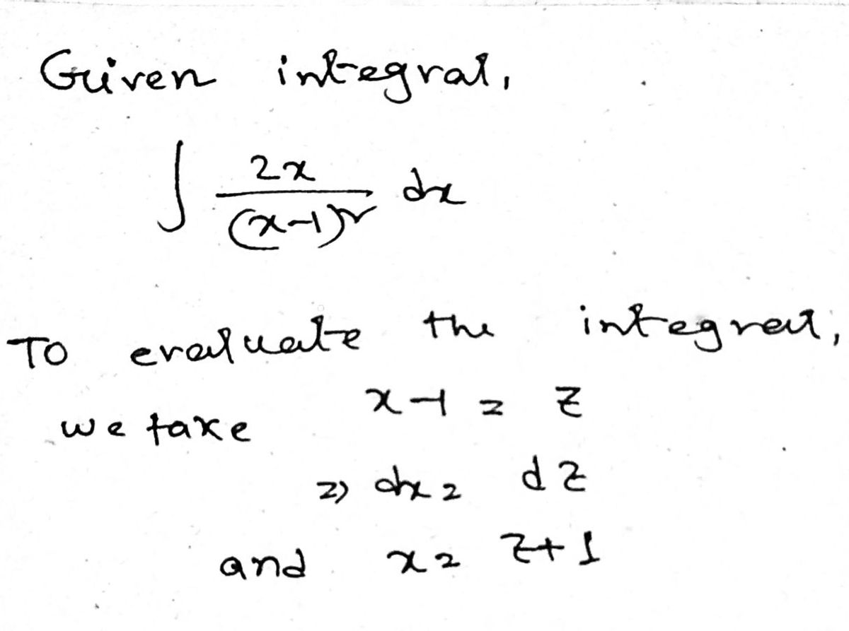 Calculus homework question answer, step 1, image 1