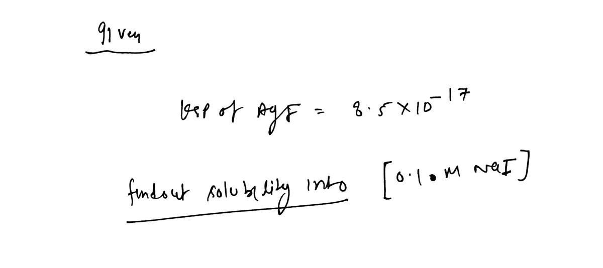 Chemistry homework question answer, step 1, image 1