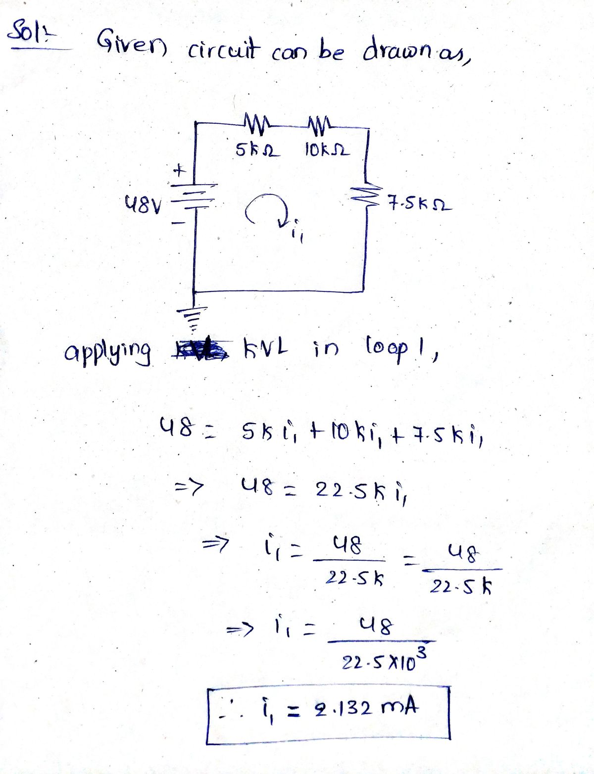 Electrical Engineering homework question answer, step 1, image 1