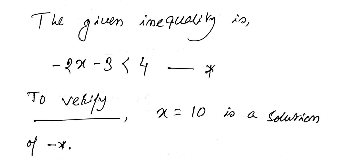 Algebra homework question answer, step 1, image 1