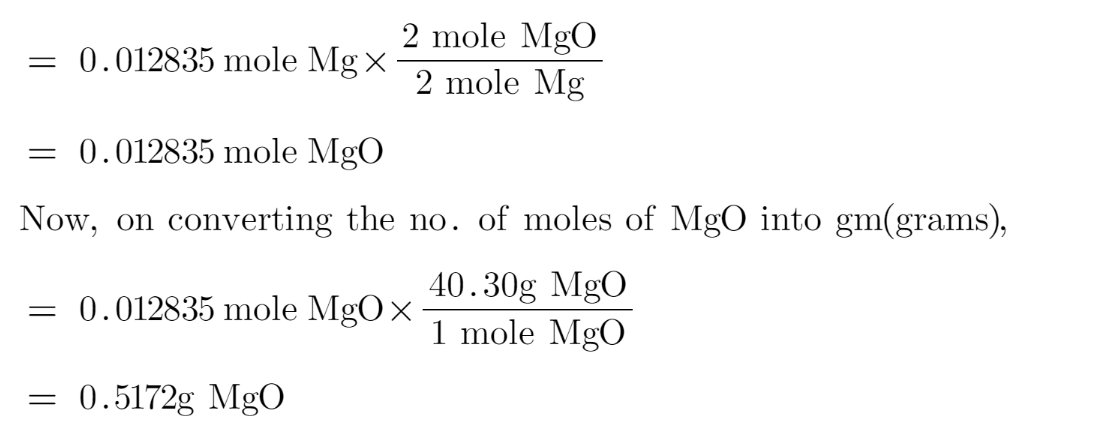 Chemistry homework question answer, step 1, image 2