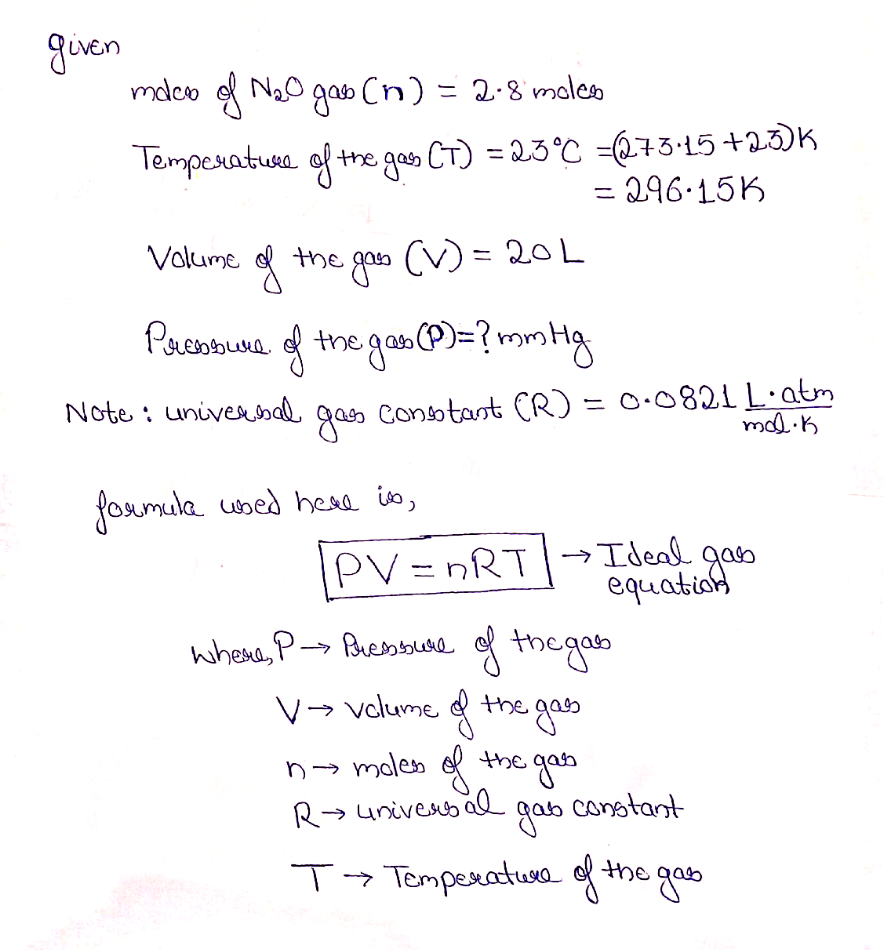 Chemistry homework question answer, step 1, image 1