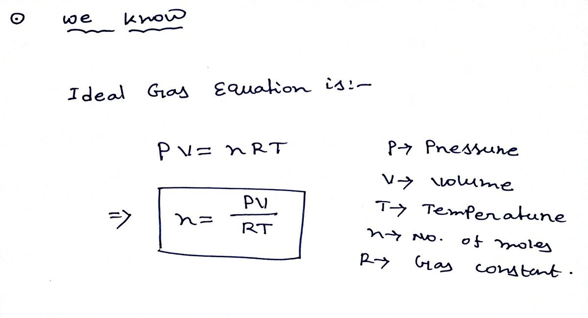 Chemistry homework question answer, step 1, image 1