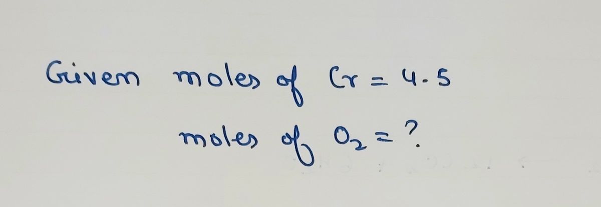 Chemistry homework question answer, step 1, image 1