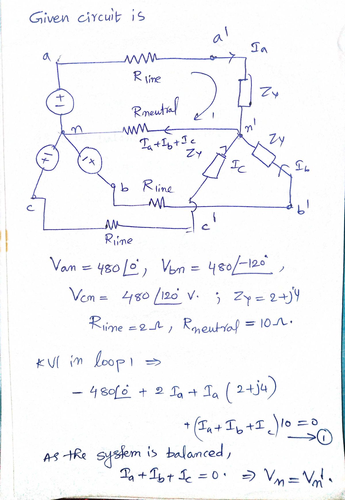 Electrical Engineering homework question answer, step 1, image 1