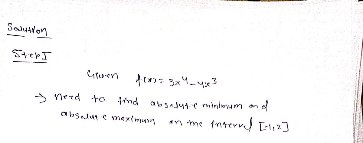 Calculus homework question answer, step 1, image 1