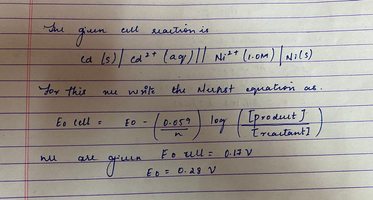 Chemistry homework question answer, step 1, image 1